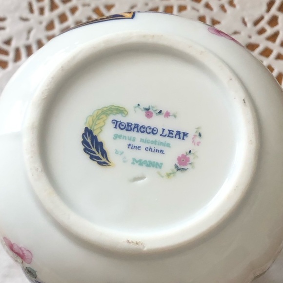 Vintage 70s Seymour Mann 5” /16oz. Tobacco Leaf Pitcher Fine China Made in Japan - Picture 10 of 11